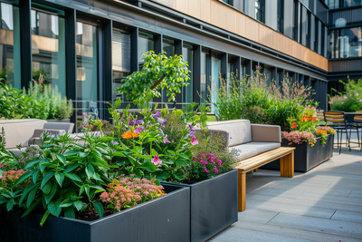 We can help you turn your patio into a green paradise