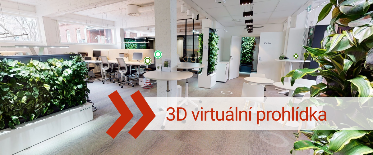 3D virtuální prohlídka stěn NAAVA